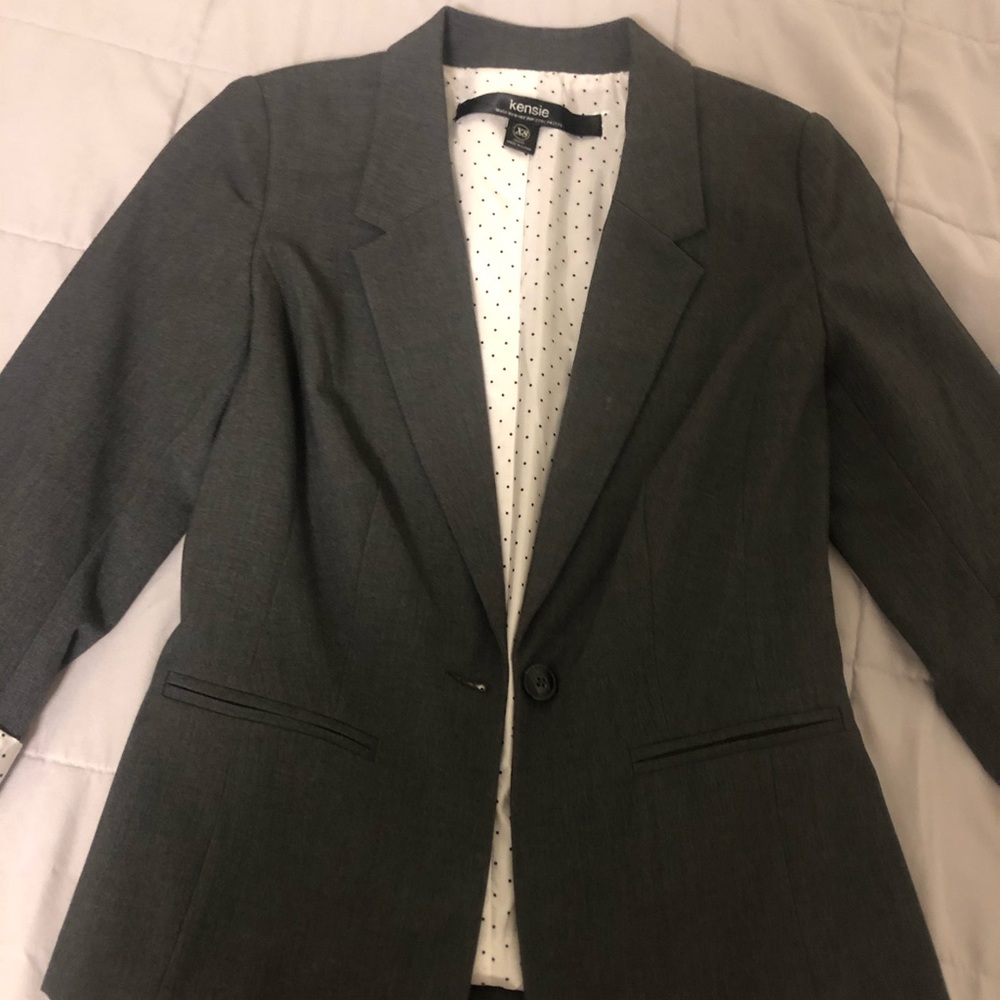 Kensie Polka Dot Blazer